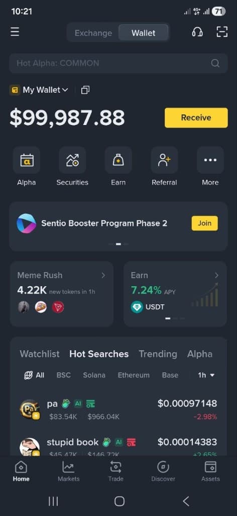 5000 Flash USDT transfer proof